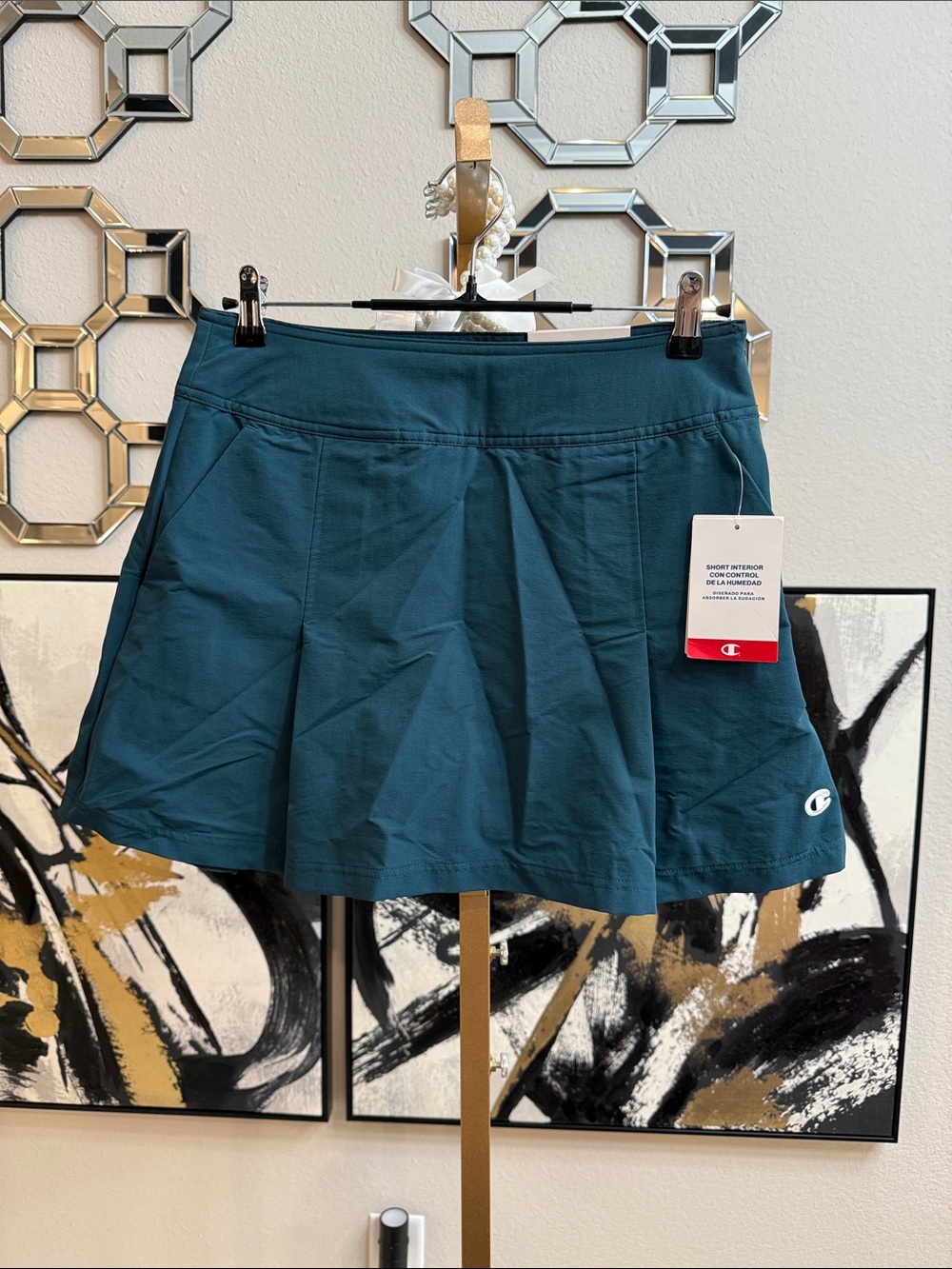 Champion Teal Athletic Skater Skort